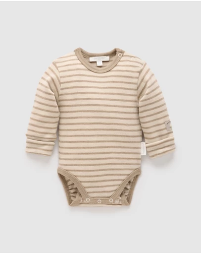 Purebaby - Merino Bodysuit -Kids-Babies