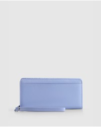 Evity - RFID Lily Leather Large Zip Wallet