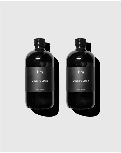 Kirri by Scent Australia Home - Country Linen Reed Diffuser Refill (500ml) Duo