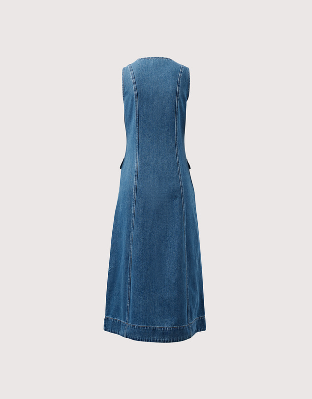 Ceres Life - Taylor Denim Midi Dress