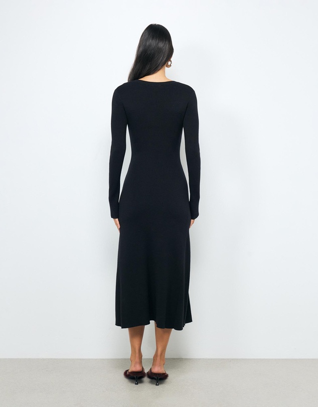 AERE - Ren Cable Knit Maxi Dress