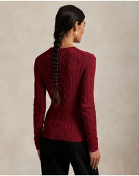 Polo Ralph Lauren - Cable-Knit Cotton Crewneck Sweater