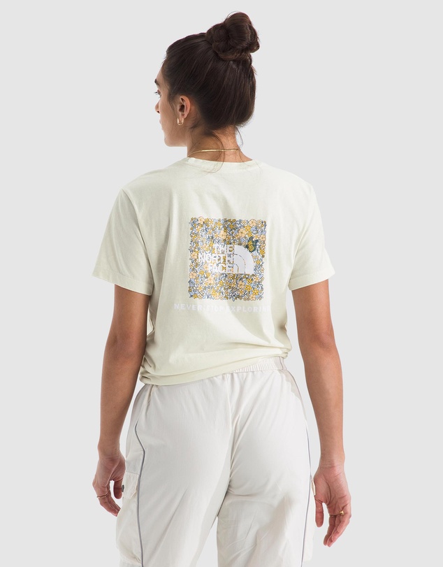 The North Face - Short Sleeve Floral Box Nuptse Tee