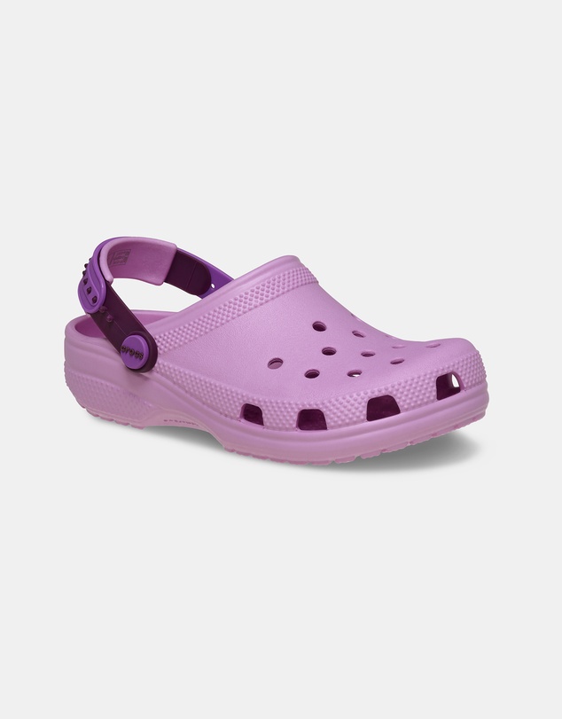 Crocs - Classic Glow Snapback Strap Clogs - Babies-Kids