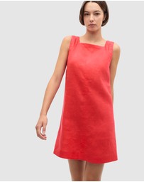 Seed Heritage - Linen Square Neck Mini Dress