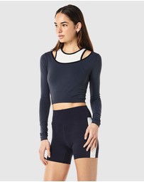 P.E Nation - Sutton LS Cropped Top