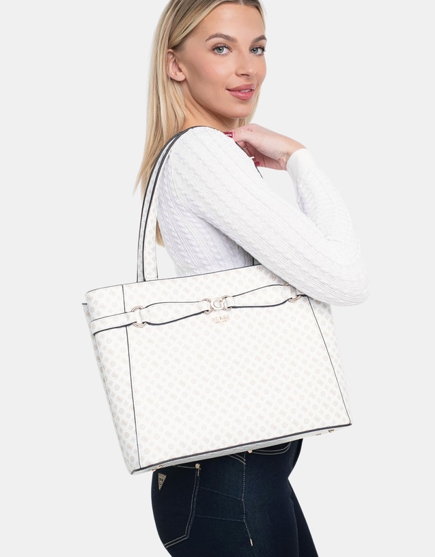 GUESS - Arlena Logo Small Noel Tote Bag