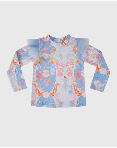 Aqua Blu Kids - Etoile Long Sleeve Rash Vest - Babies