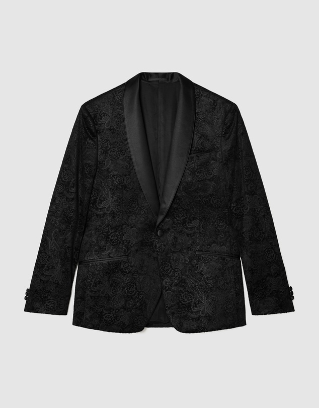 Politix - Gerald Velvet Paisley Tuxedo Jacket