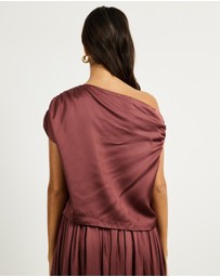 Minima Esenciales - Vida Off Shoulder Top