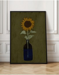 Olive et Oriel - Radiant View by Shatha Al Dafai Art Print
