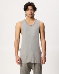 Surrounded By Ghosts - The Titanium Rib Knit Muscle T-Shirt