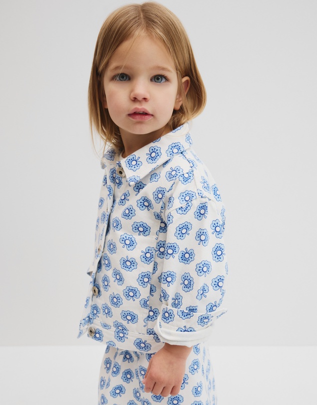 Country Road - Printed Denim Jacket