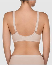 Naturana - Cotton Wirefree Wide Strap Bra
