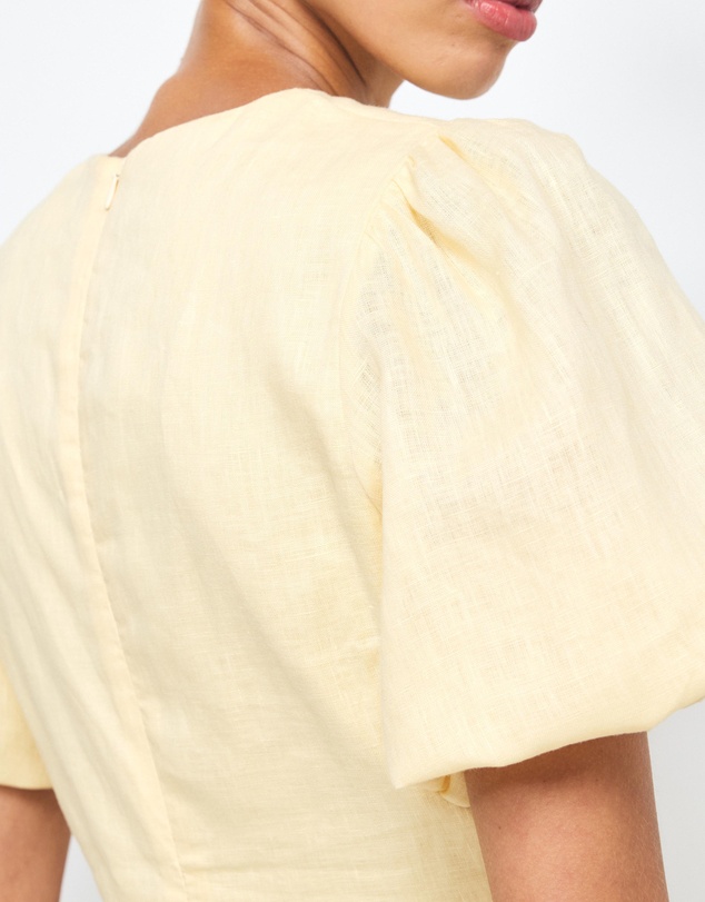 AERE - Elowen Linen Mini Dress