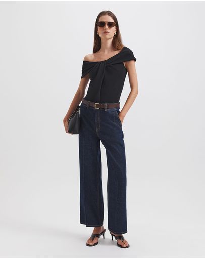 blue/black wash