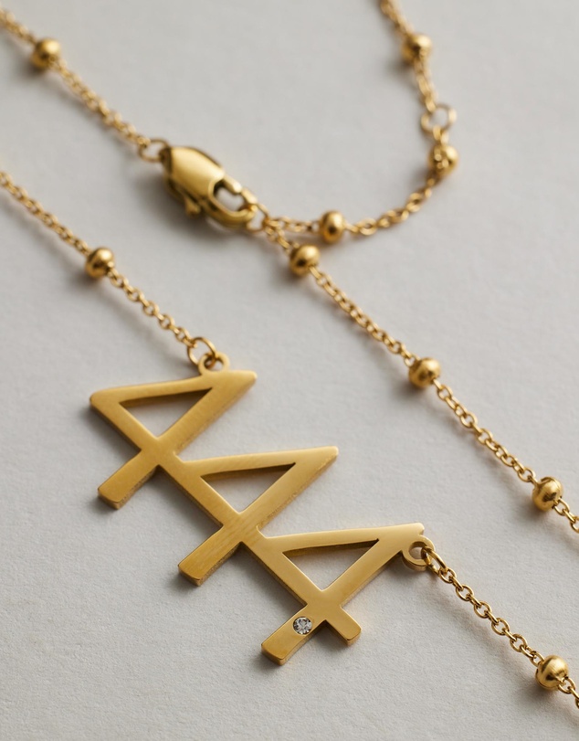Jackie Mack - Success Necklace Angel Number 444