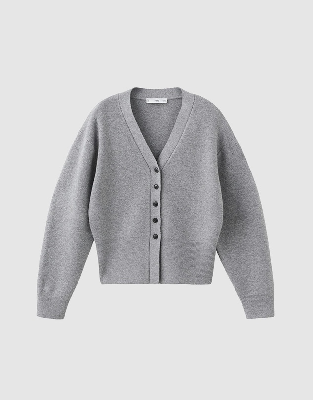 M.N.G - V-Neck Knitted Cardigan