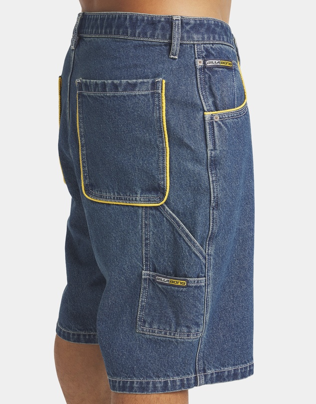 Billabong - Boys 8 to 16 Spec 73 Bad Dog Denim Shorts