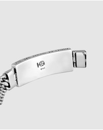 Haze & Glory - ICONIC EXCLUSIVE - Bracelet Curb Chain Nowness in 925 Sterling Silver