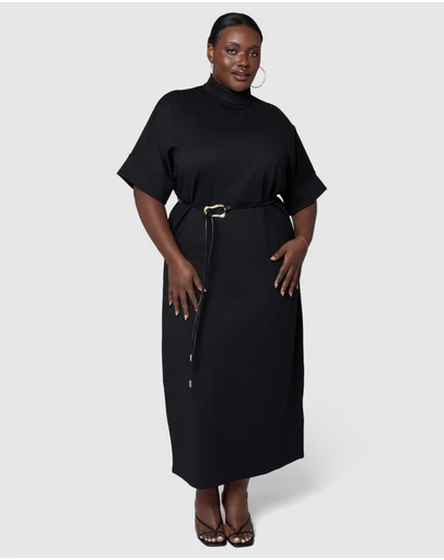 Sunday In The City - Noir T-Shirt Dress