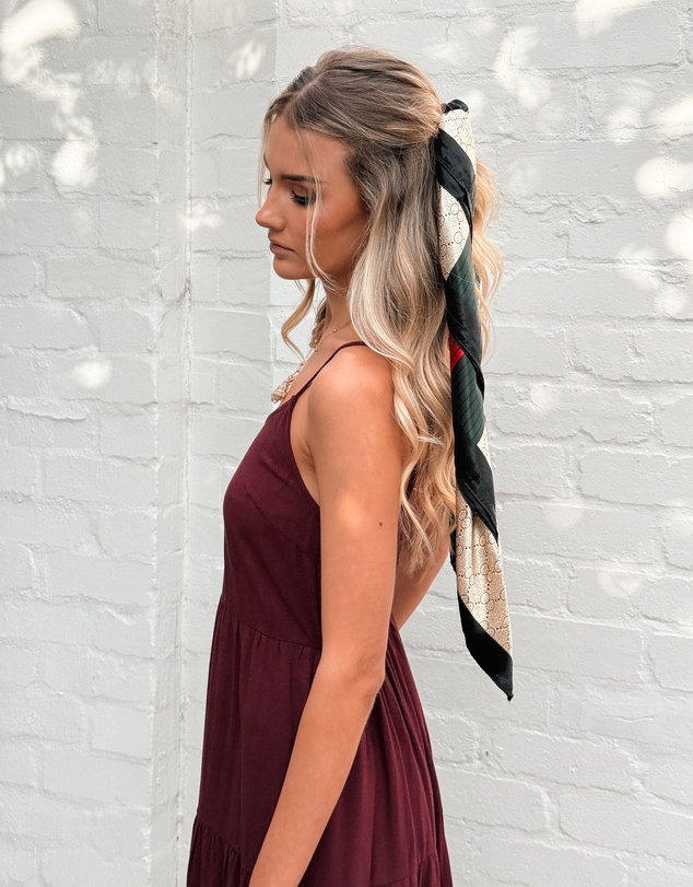 Esther & Co - Sonya Dress - Bordeaux