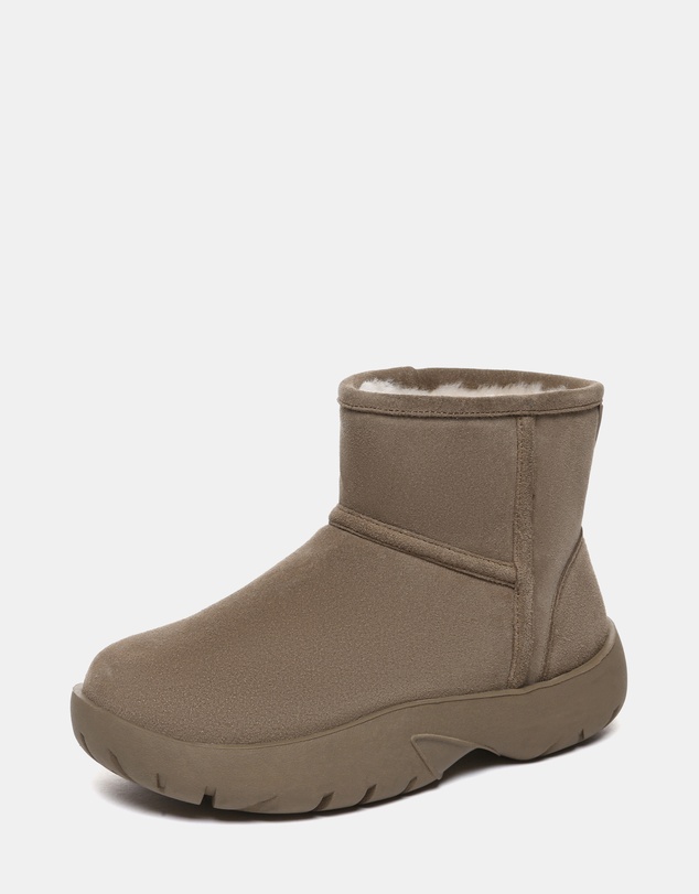 EVERAU - Australian Shepherd Ugg Salma Mini Cow Suede Upper UGG Boots