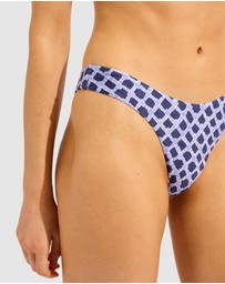 Seafolly - Marseille Scoop High Cut Rio Bikini Bottom