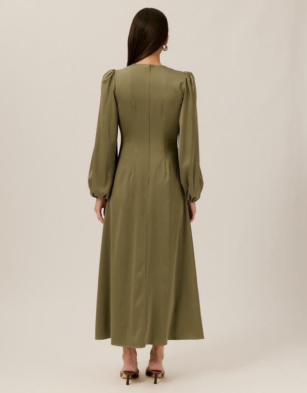 Tussah - Florence LS Satin Midi Dress