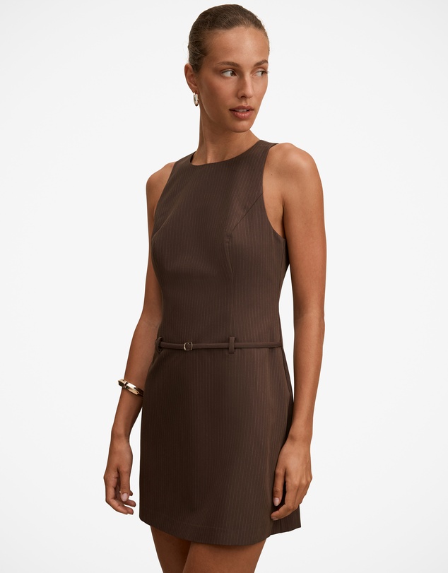 Forever New - Essie Pinstripe Mini Dress