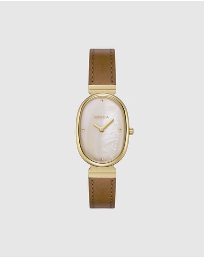 Breda - Jane 1764a Leather Band Watch, 23mm