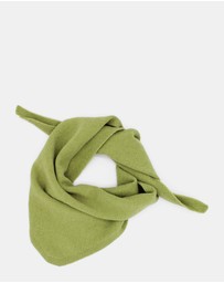 Morgan & Taylor - Katrina Triangle Scarf in Green