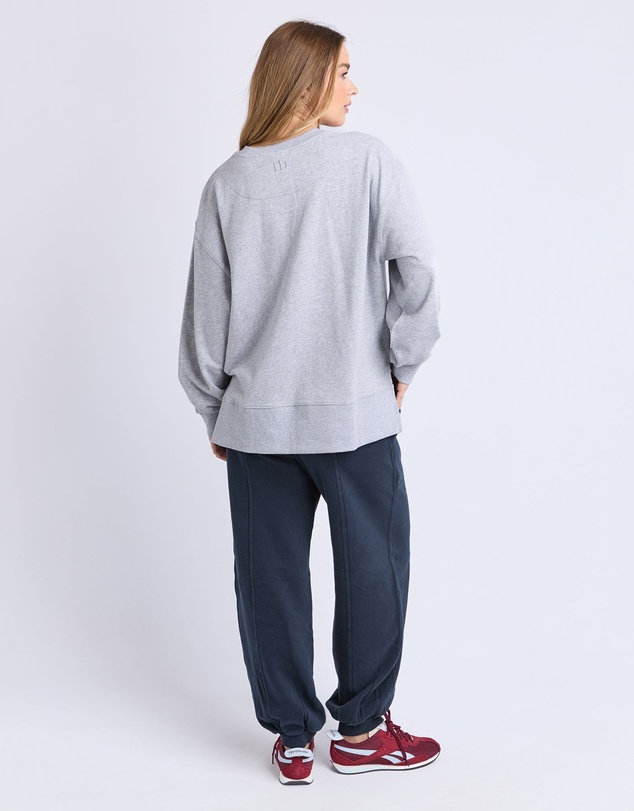 Foxwood - Effortless Crew Grey Marle