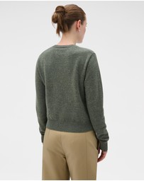 Oroton - Wrap Scarf Knit Jumper