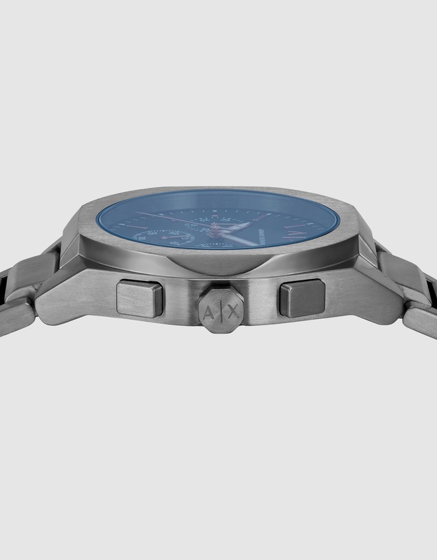 Armani Exchange - Gun-Metal Chronograph Watch