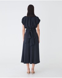 Forcast - Goulbury A-Line Midi Skirt