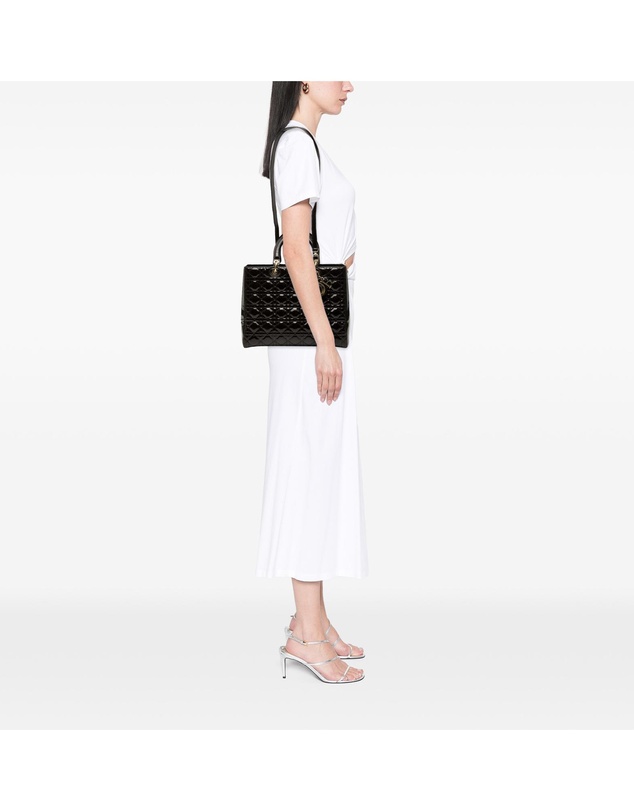 Pre-Loved by Azura Reborn - Pre-Loved Large Patent Cannage Lady Dior