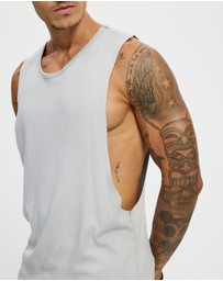Surrounded By Ghosts - The Homilite Rib Knit Muscle T-Shirt