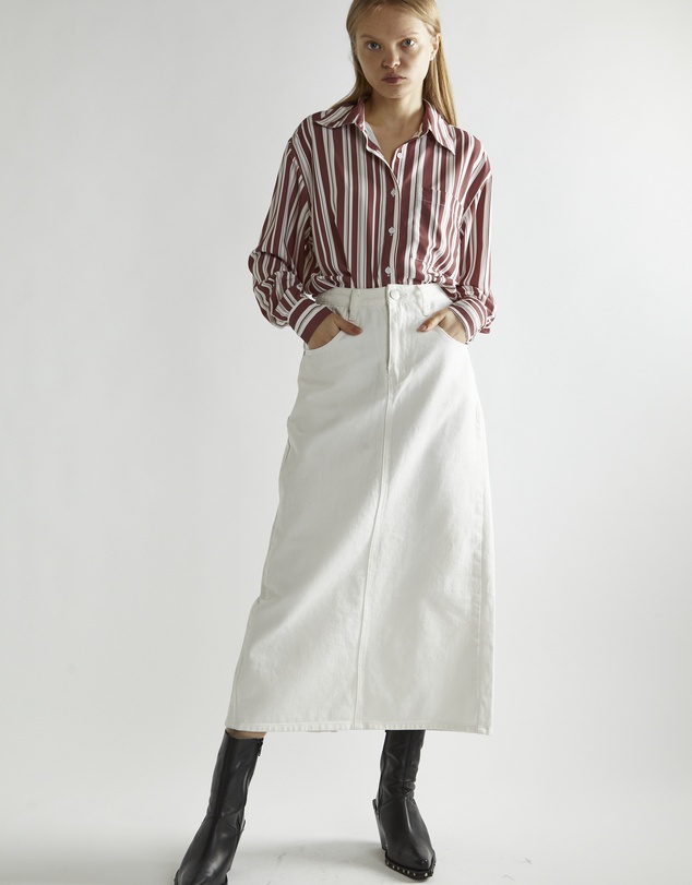 Glamorous - Denim maxi skirt