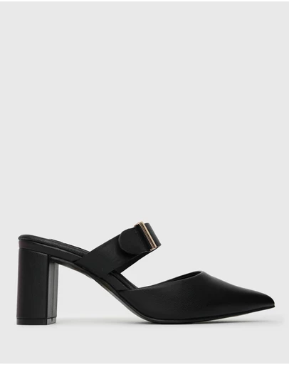 Betts - Fredrick Block Heel Point Toe Mules