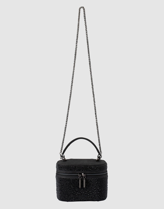 Olga Berg - Beckie Zip Top Crystal Bag