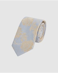 yd. - Hector Floral 6.5 Cm Width Tie
