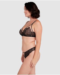 Sans Complexe - Serena Wired Tulle & Lace Plunge Bra