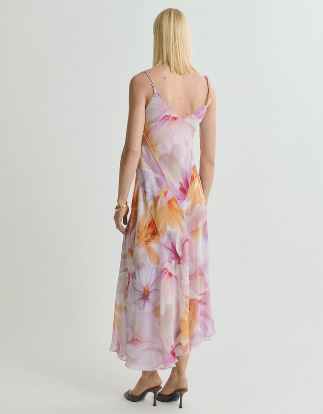 M.N.G - Paula Floral Ruffled Dress