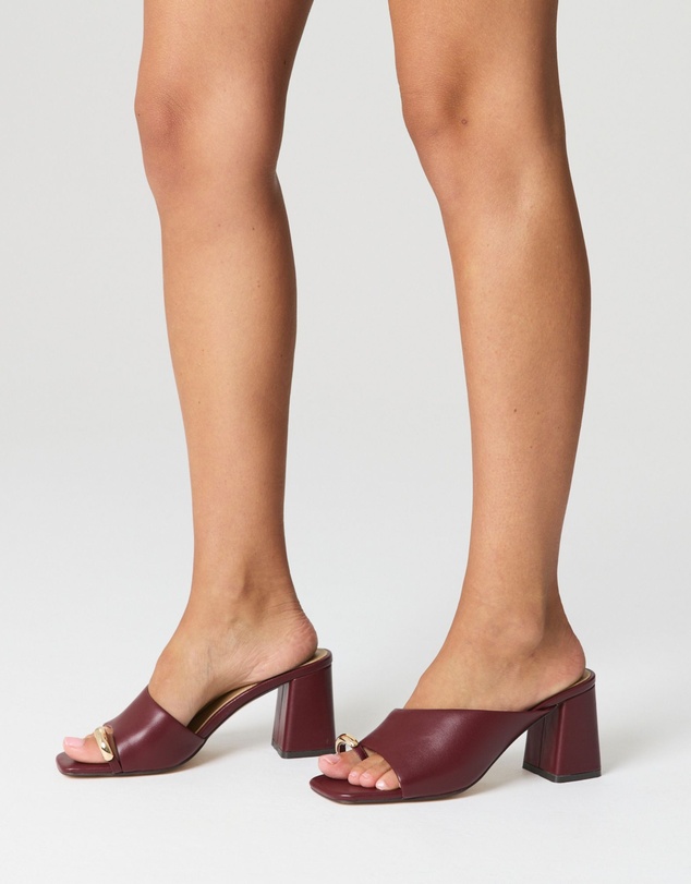 Siren - Stanton Block Heel Mules