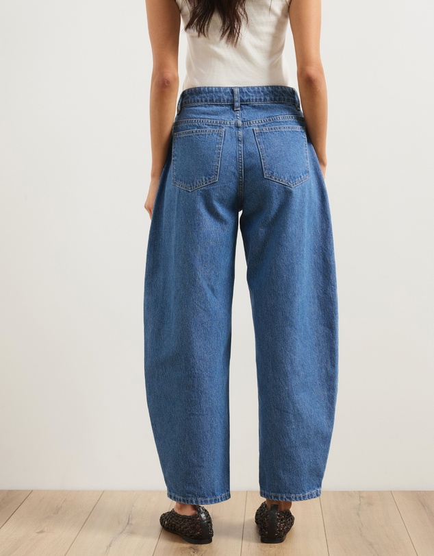 Atmos&Here - Cindy Barrel Leg Jeans