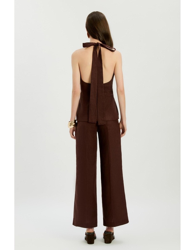 Bardot - Geordy Hipster Linen Pant