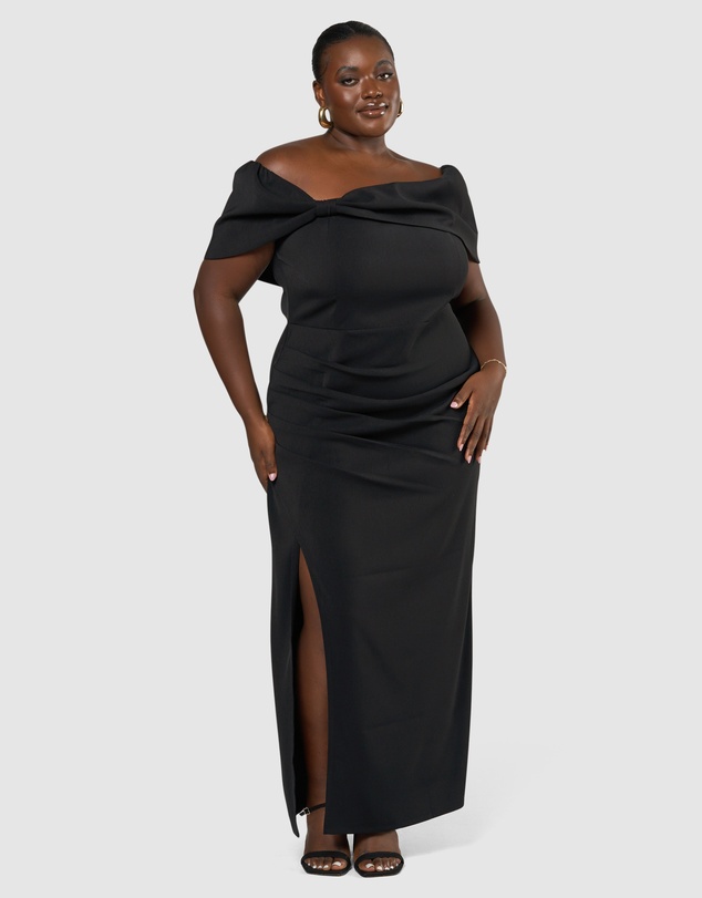 Pink Dusk by Curve Project - Damn Fine Maxi Dress