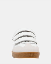 Steve Madden - Daybreak White Leather Sneakers
