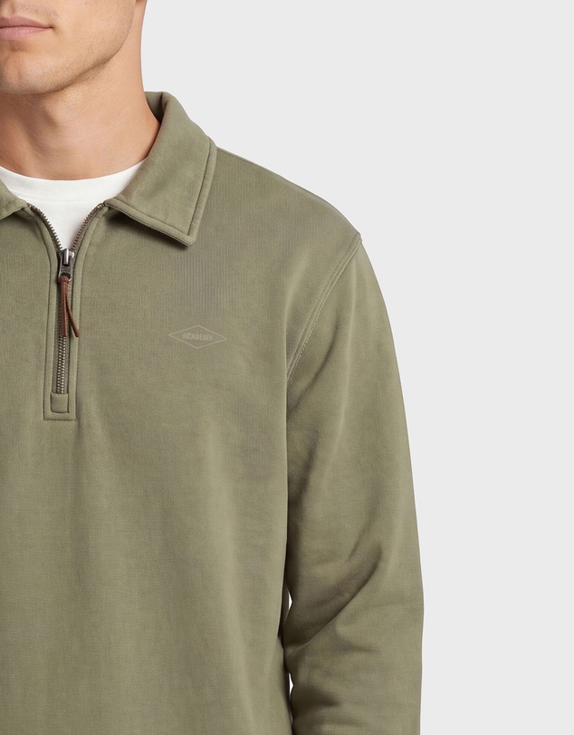 Academy Brand - La Brea 1/4 Zip Polo Sweat